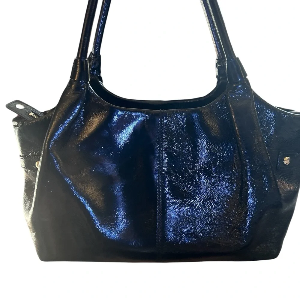 Kate Spade Berkshire Road Stevie Bag in Black Patent Leather. Gently ♥️’d
